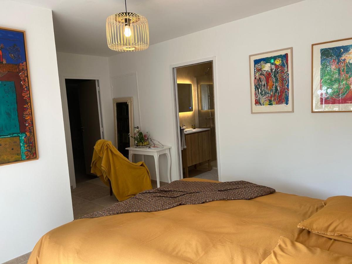 Bed and Breakfast Au Ciel Etoile Castillon-du-Gard Exterior foto